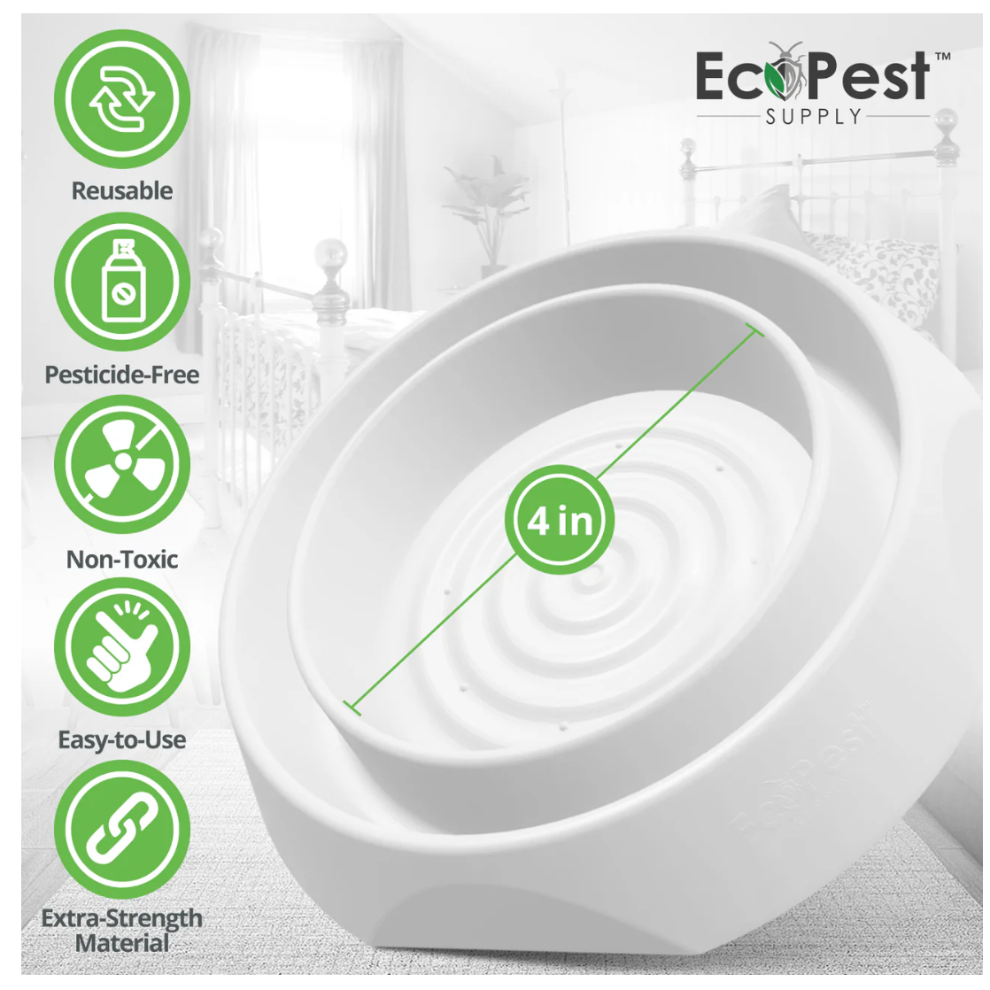 Bedbug-Free Interceptors